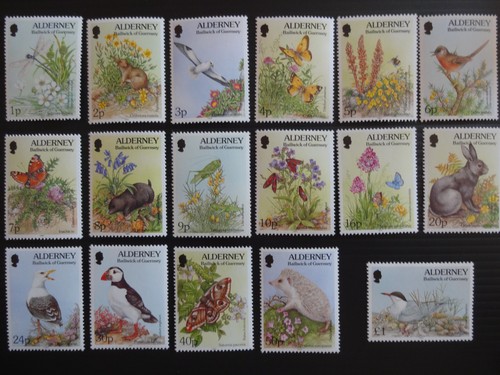 Alderney stamps mnh - alderney, of